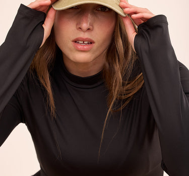 1.23 Classic Baseball Cap With Icon (Green-Beige)
