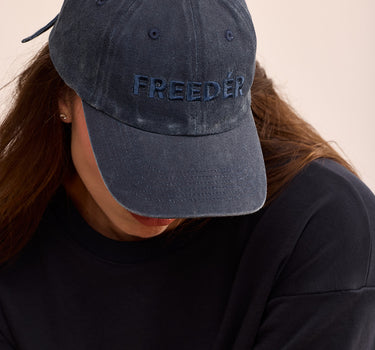 1.23 Classic Baseball Cap With Logo (Dark Blue)