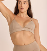 1.7  Triangle Sports Bra (Stone)