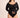 1.17 Long Sleeves Ribbed Bodysuit (Black)